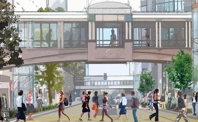 Nicollet Mall sketch