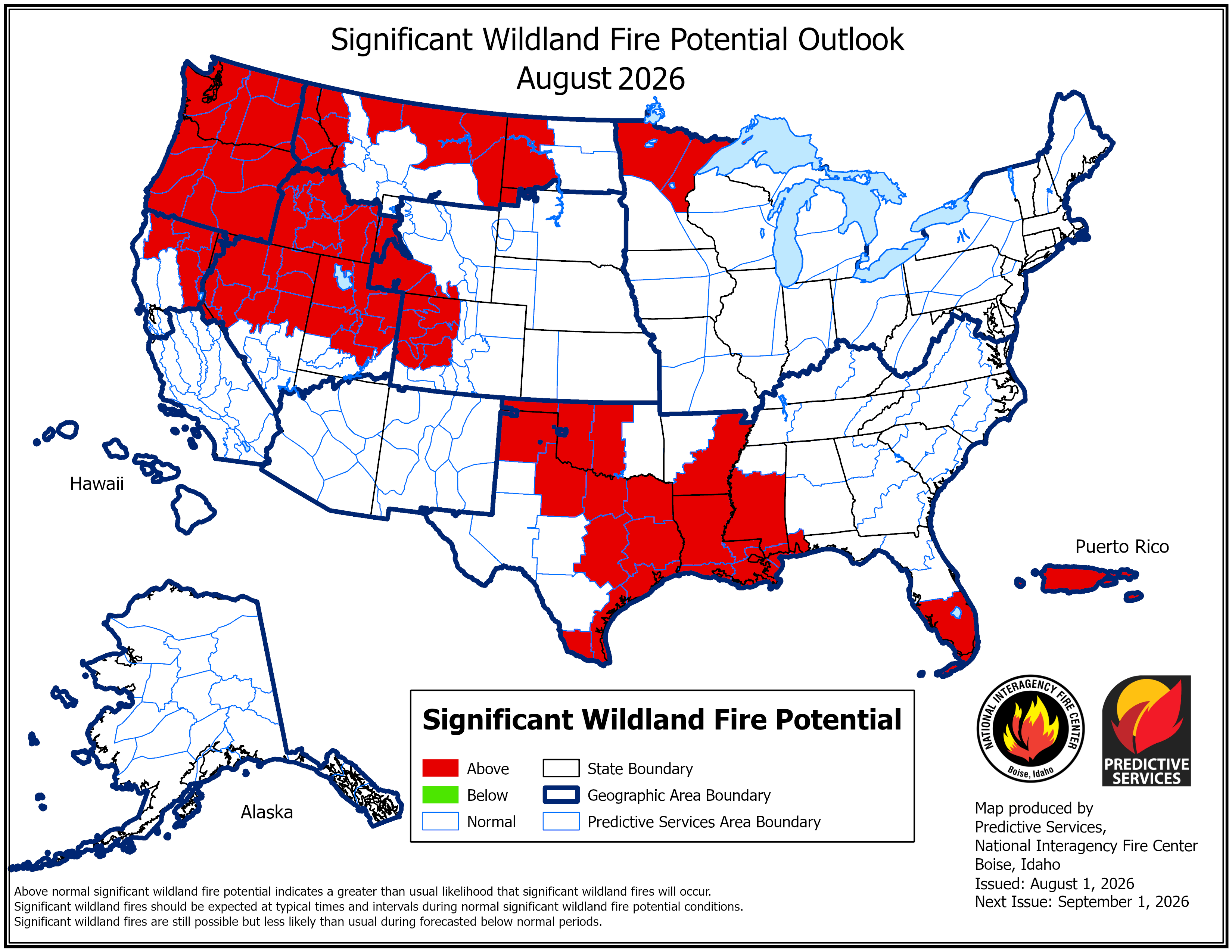 Fire risk ahead