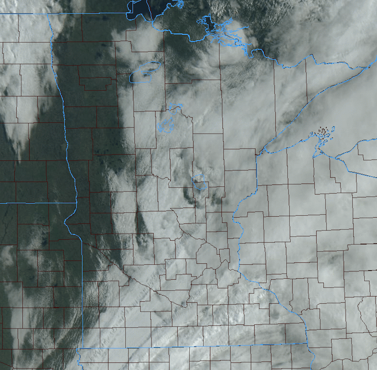 Slow clearing Thursday; warmer this weekend