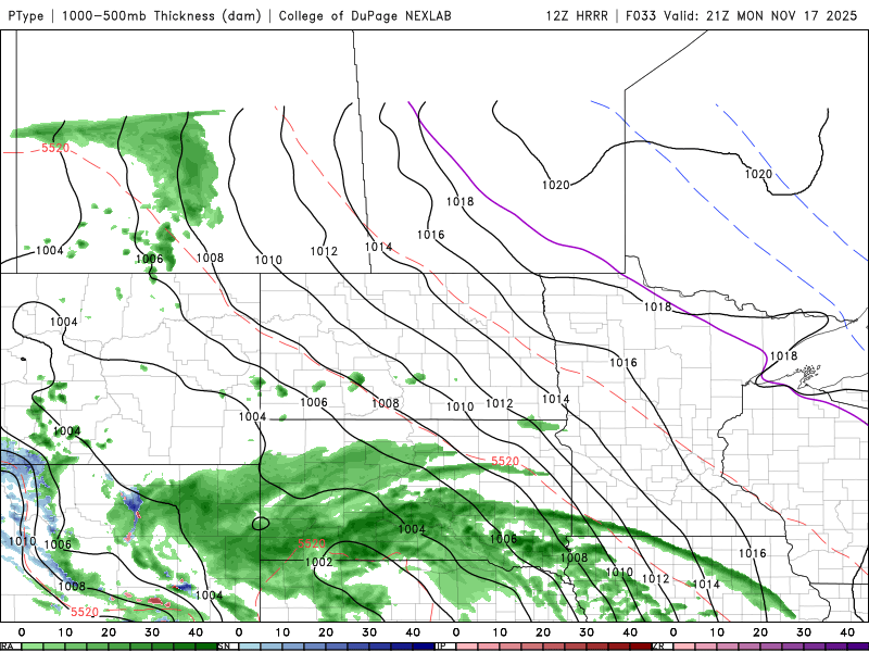 Forecast precipitation Monday 3 p.m. to Tuesday 6 a.m.