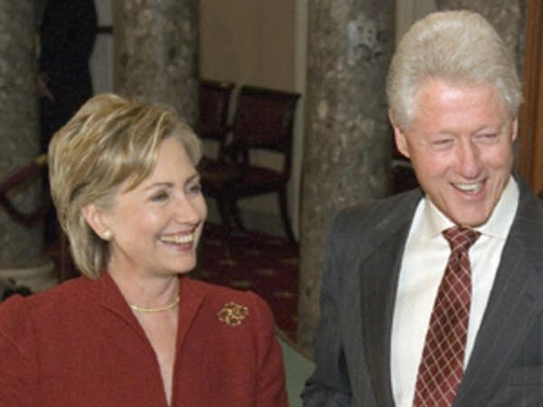 Bill and Hilary Clinton