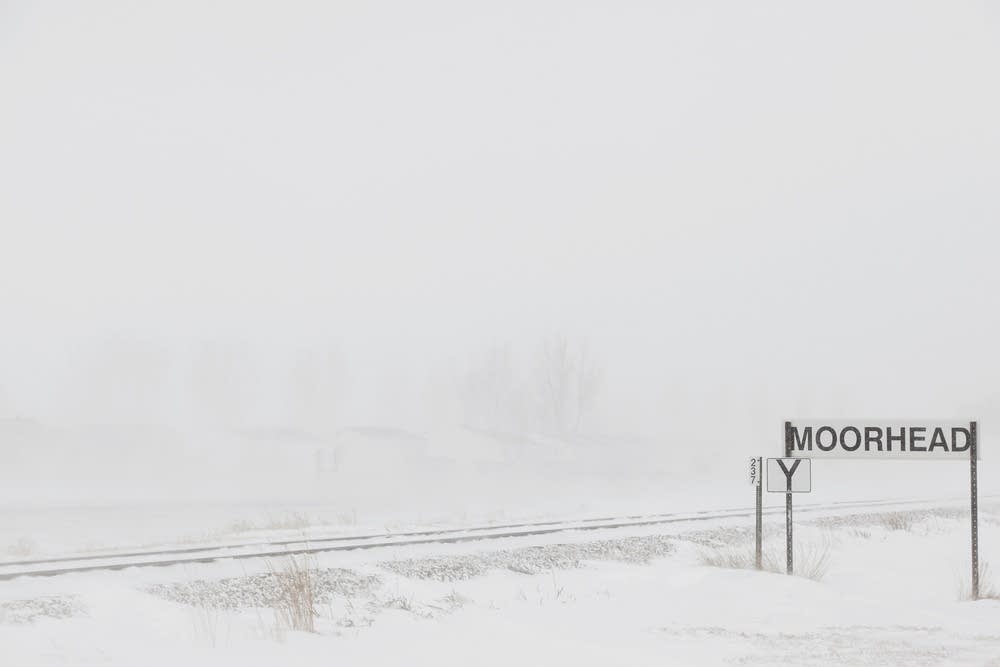 Photos Blizzard hits FargoMoorhead Minnesota Public Radio News