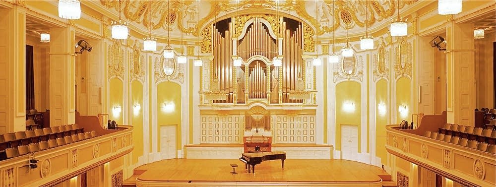 Mozarteum Foundation Large Concert Hall interior