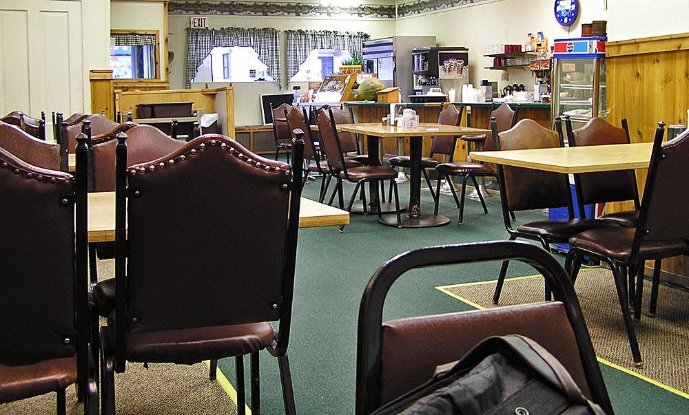 Empty cafe