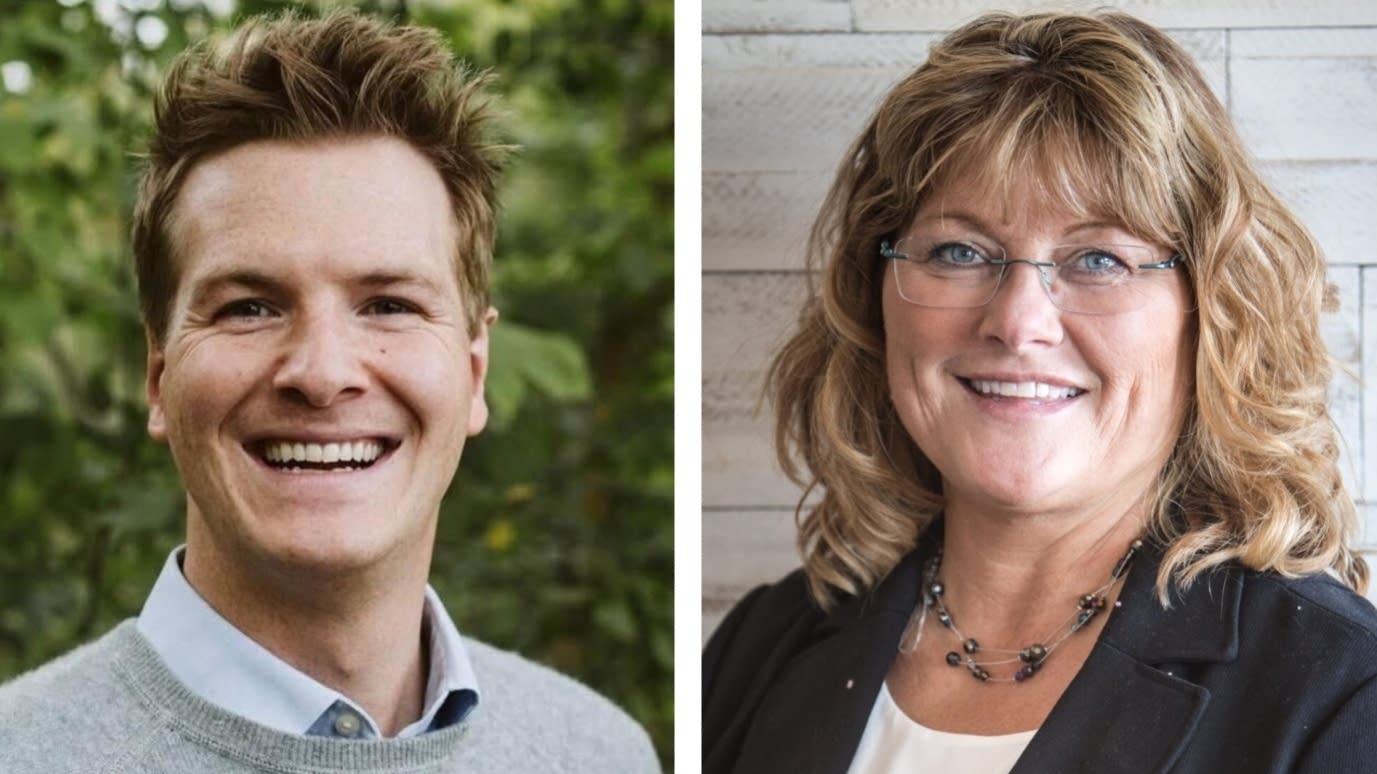 Grant Hauschild, Andrea Zupancich face off in critical northeast Minnesota Senate race Grant Hauschild, Andrea Zupancich face off in critical northeast Minnesota Senate race