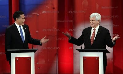 Mitt Romney, Newt Gingrich