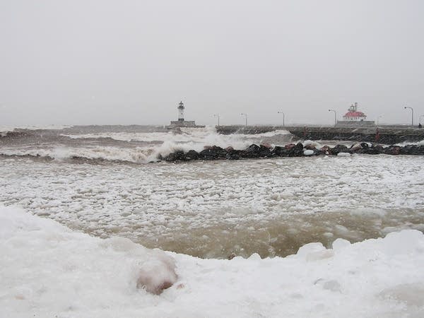 Lake Superior waves