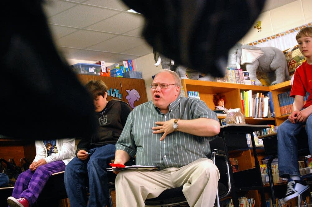 Teacher Dave Seaburg