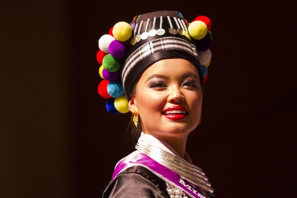 Padee Yang at Hmong New Year in November 2014