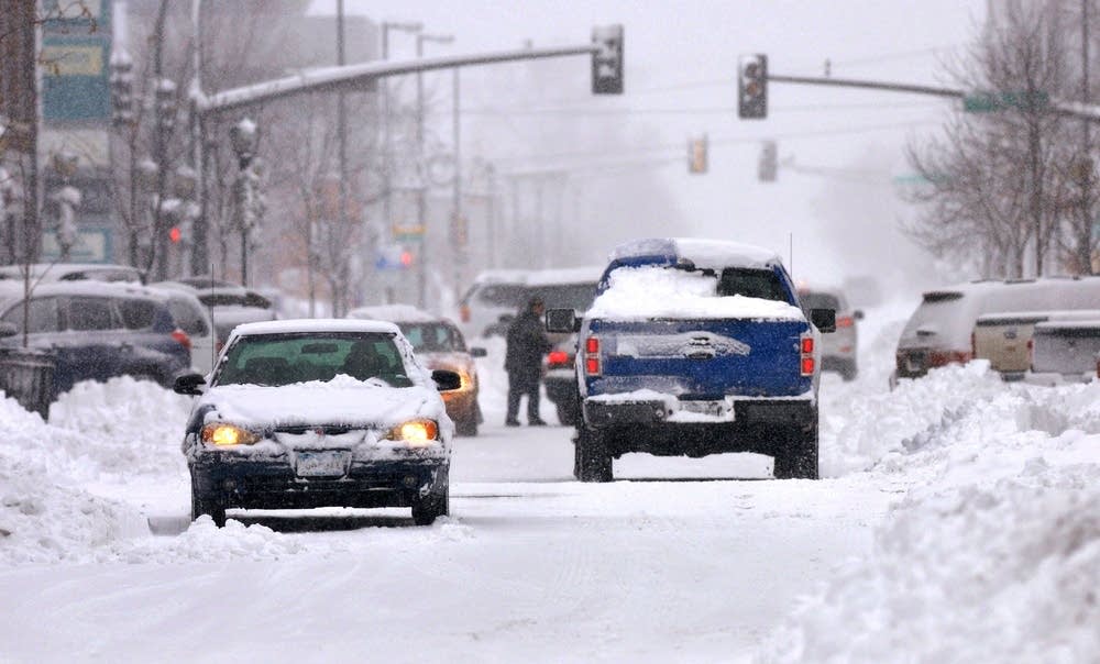 Winter traffic