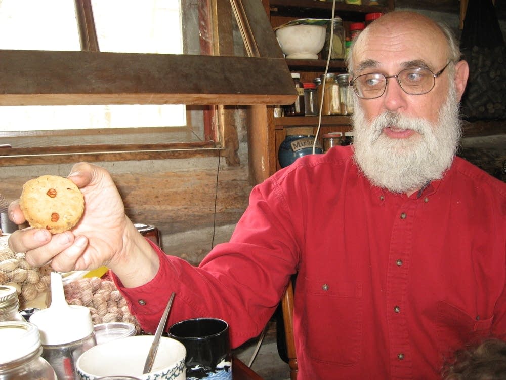 Phil Rutter and his Chestnut Cookies