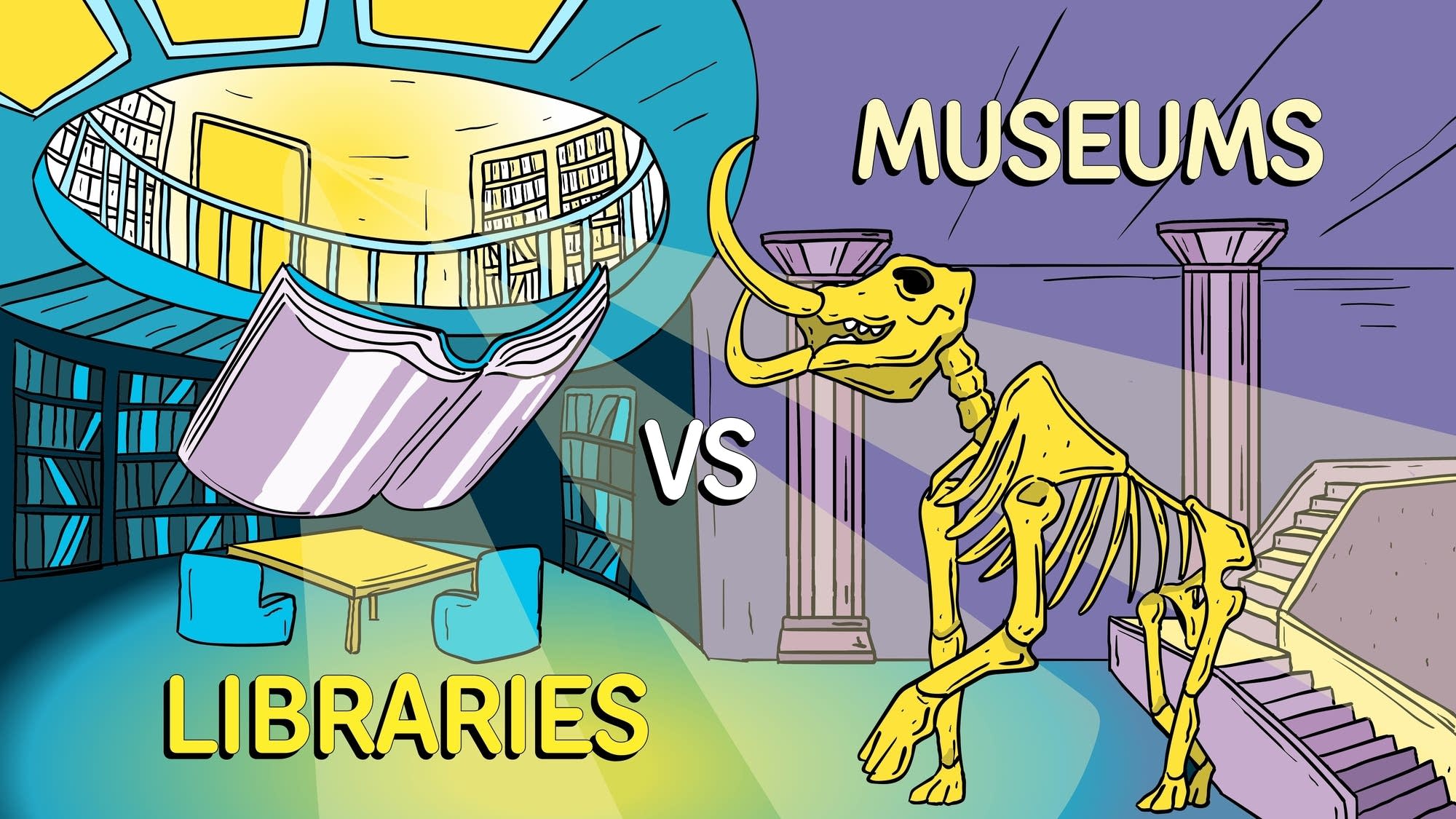 Smash Boom Best Libraries Vs Museums Brains On A Podcast For Kids 