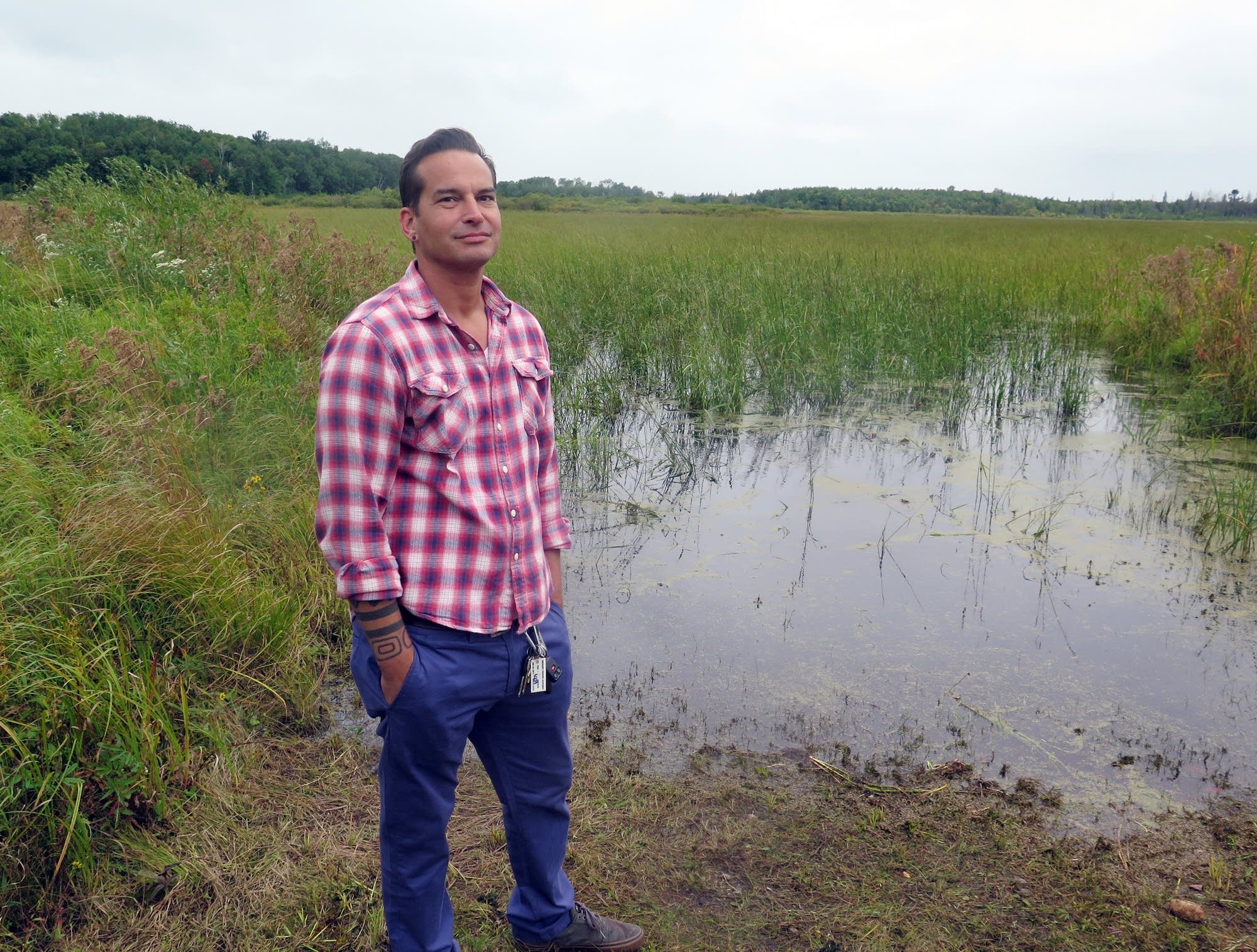 Fond du Lac Band natural resources manager Thomas Howes