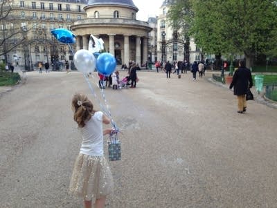 A child in Paris