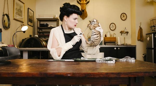  Allis Markham says her taxidermy classes in Los Angeles, Calif., are mostly attended by women.