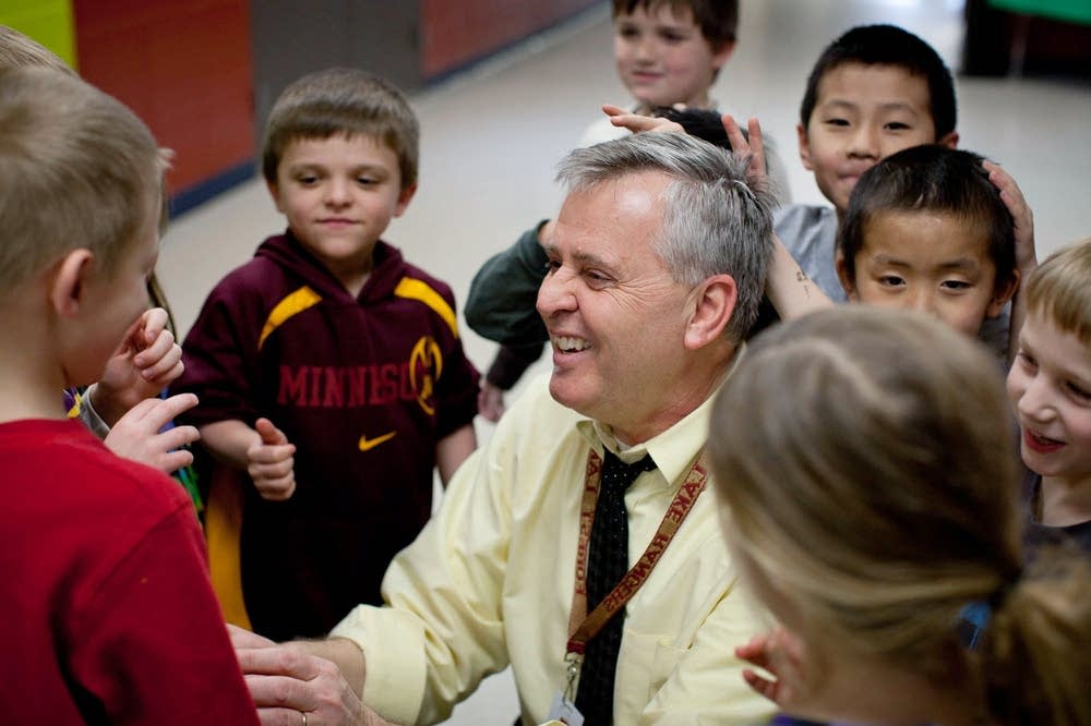 Principal Ron Burris