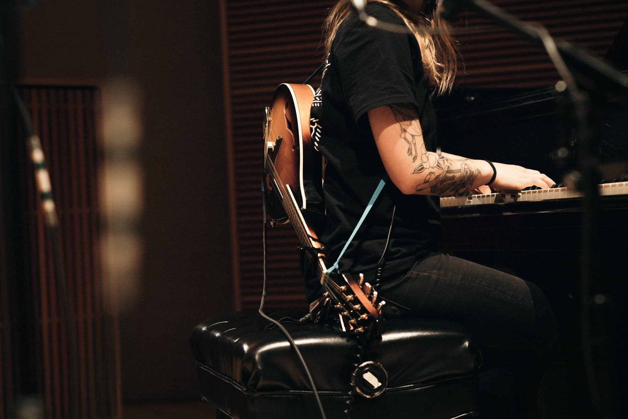 boygenius perform in The Current studio The Current