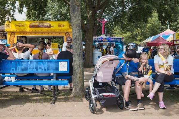 Crowd at the Minnesota State Fair 2025