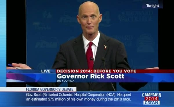Who says nothing ever happens at a political debate?