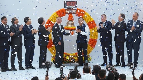 Hyundai lists in India