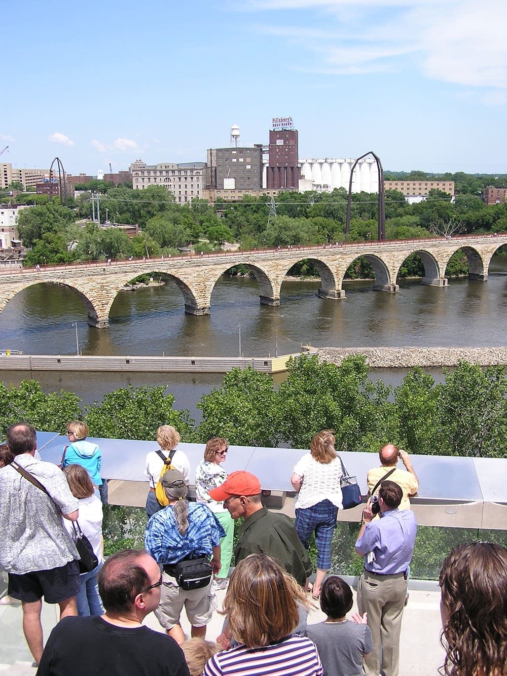 View from the Guthrie bridge