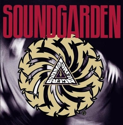 A graphic treatment of the words Soundgarden Badmotorfinger
