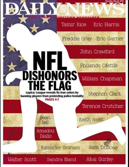 Trump escalates NFL anthem protest crackdown