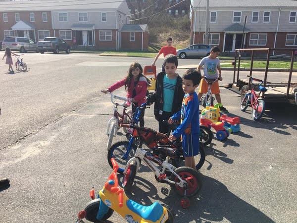 Dying man racing time to deliver bikes to kids