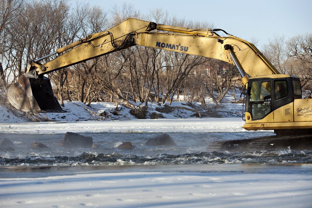 Dam modification