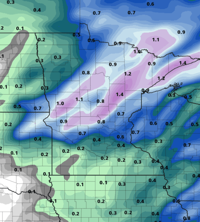 Precipitation forecast