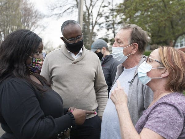 Protesters rally in Stillwater