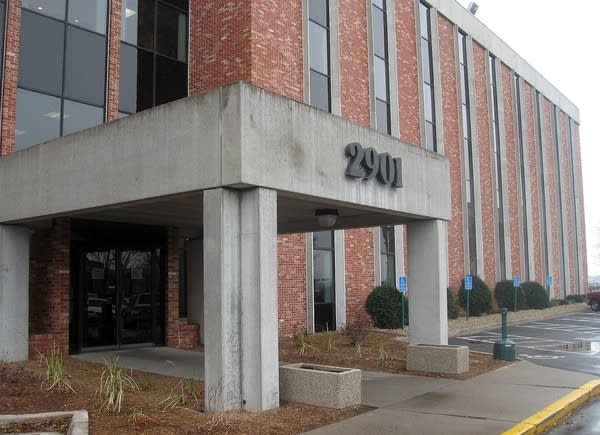 ICE building in Bloomington