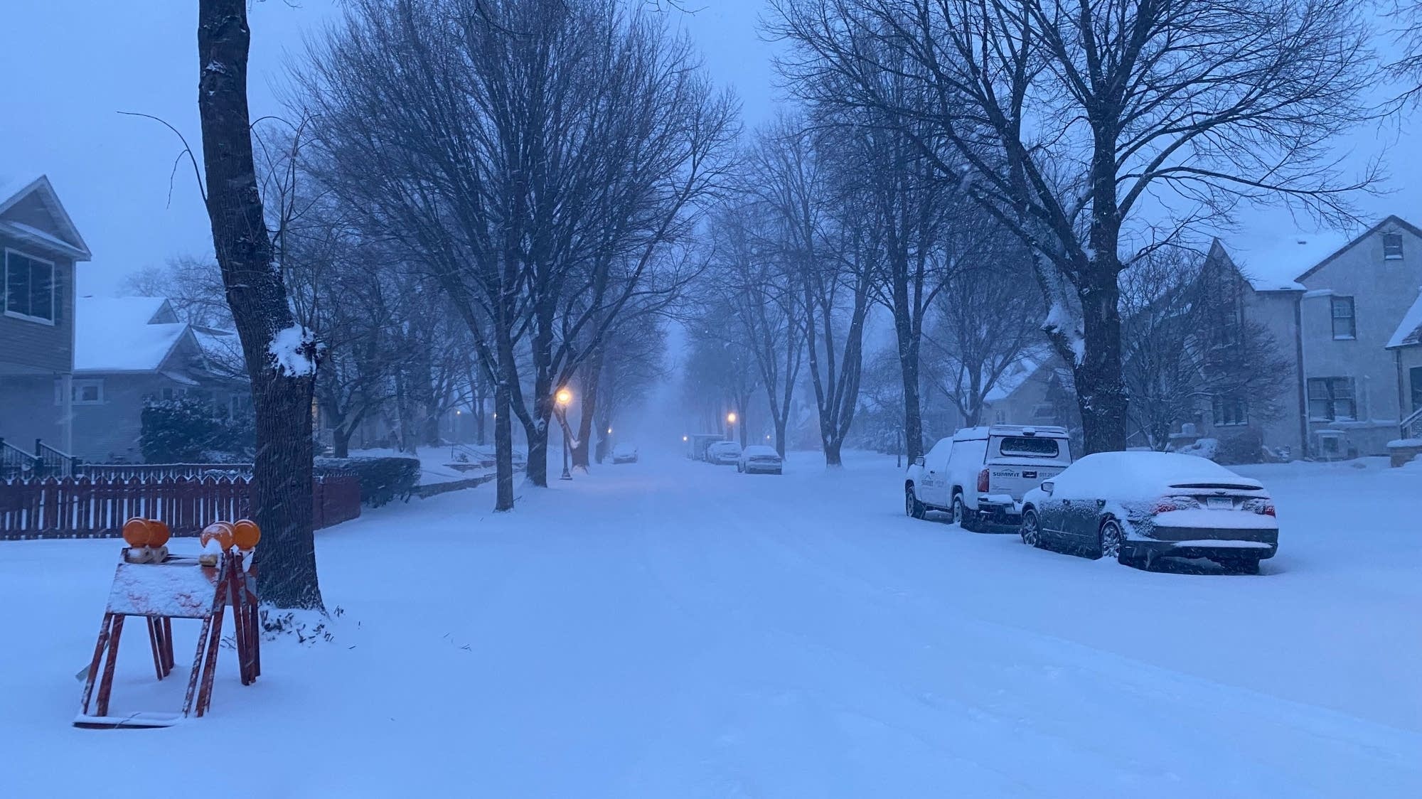 Authorities advise no travel across southern Minnesota