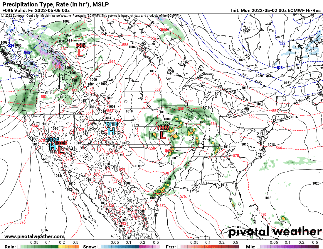 thu precip
