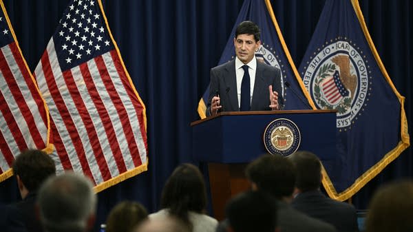 Fed Chair Kevin Warsh at a press conference