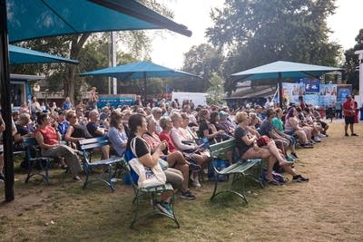 Crowd at the Minnesota State Fair 2025