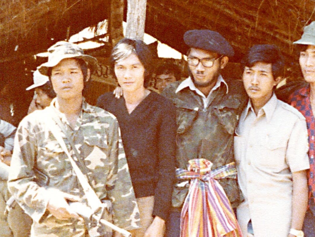 Leaders of the Khmer Serei ("Free Khmer") fighters