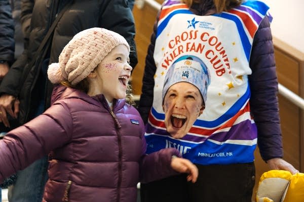 Young Jessie Diggins fan