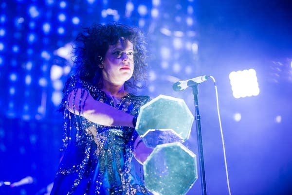Arcade Fire wore their best duds for a 2014 show at Target Center.