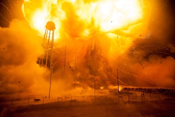 Orbital Sciences Antares explosion