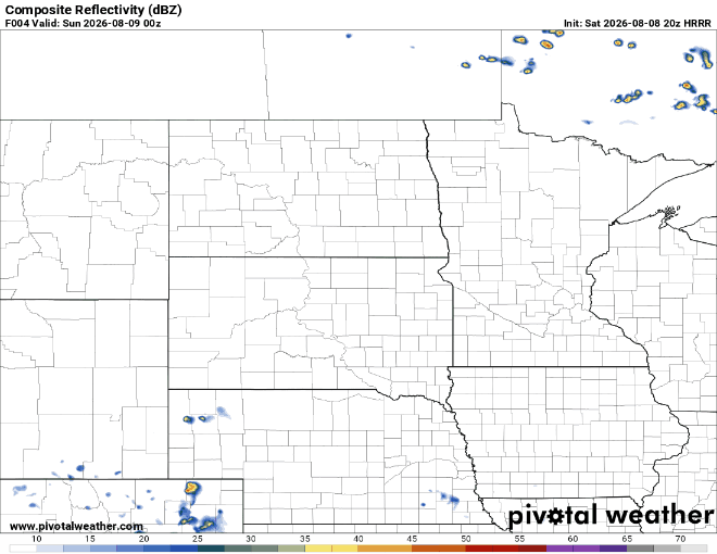 Overnight storm chances with marginal severe weather threat