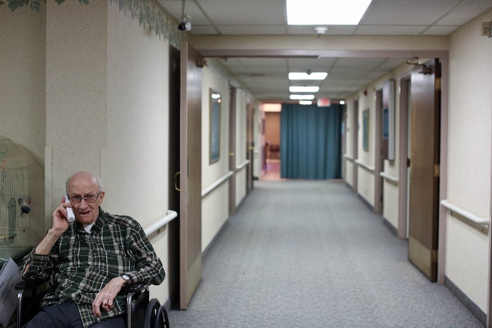 Nursing home shelter area