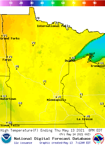 weather graphic