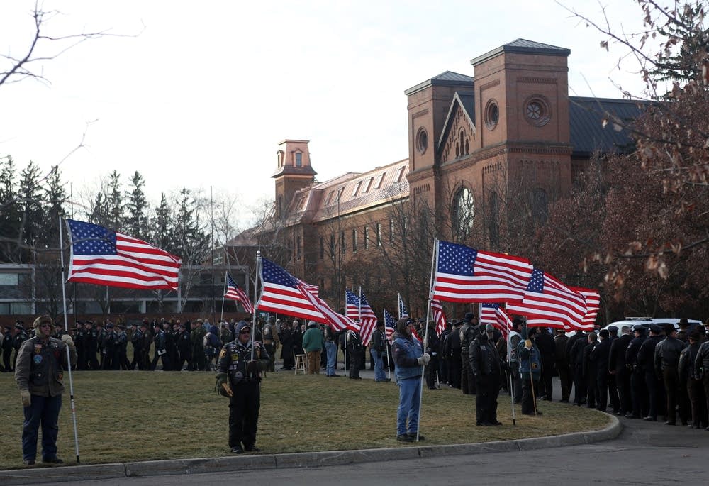 Police officer funeral