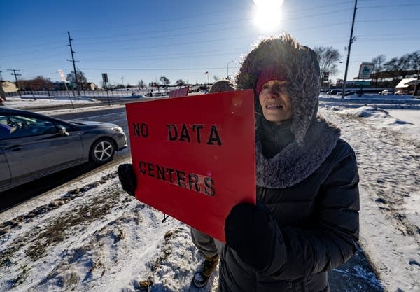 Monticello Data Center Protest