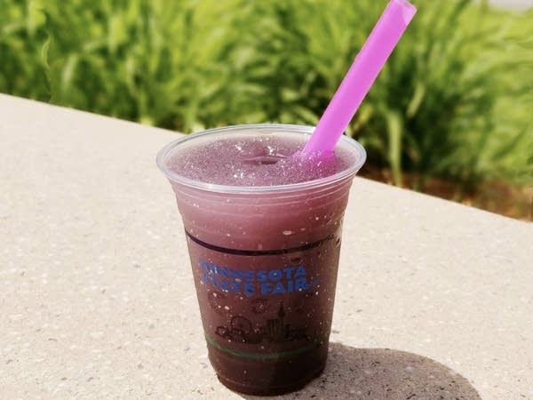 Grape Ape Wine Slush at French Crêperie