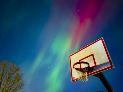 aurora from Lake Hiawatha