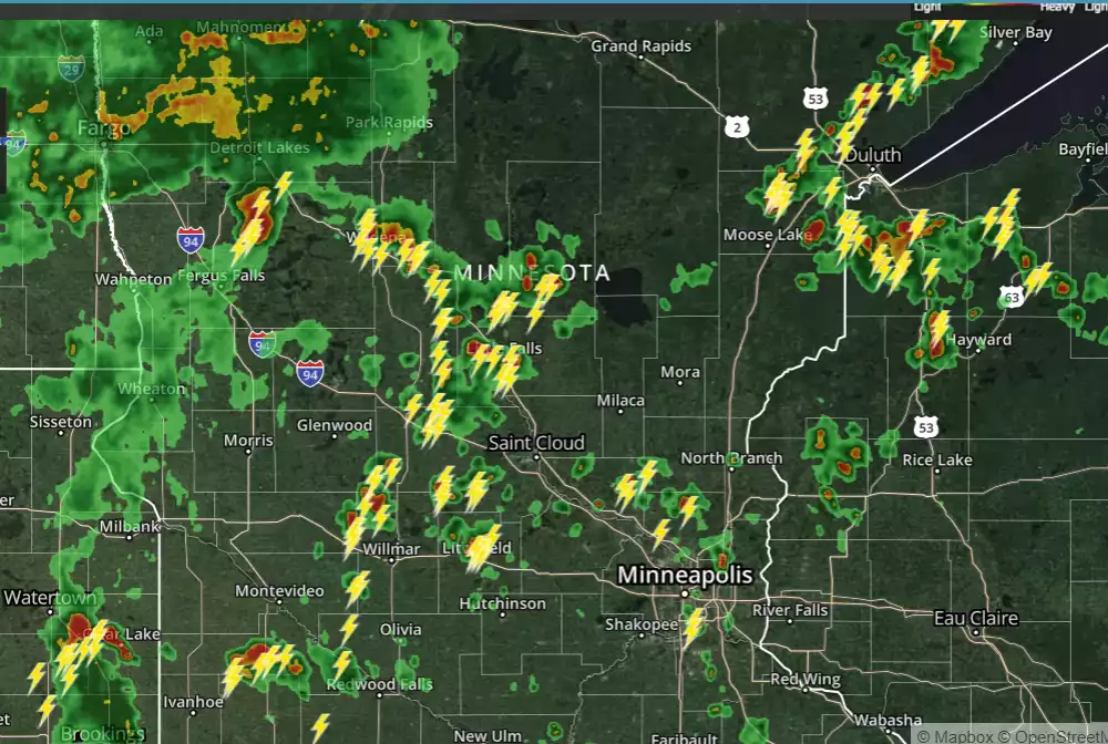 Scattered thunderstorms increasing Friday across Minnesota MPR News