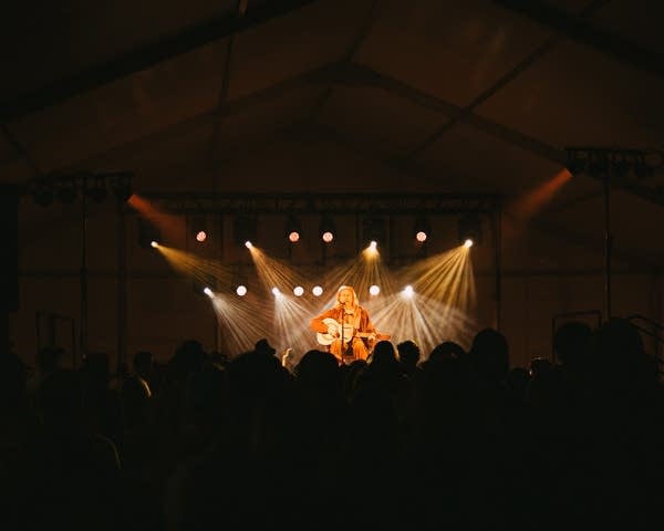 Charlie Parr performed at Mid West Music Fest in Winona, Minn. on Saturday, May 10, 2025.