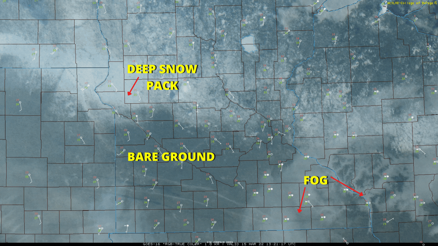 snow and fog satellite